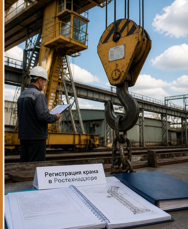 Регистрация крана в Ростехнадзоре в Братске от 15306 р. | Авеста ОТиПБ